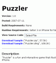 Puzzler Sample App