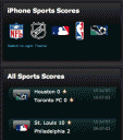 iPhone Sports Scores