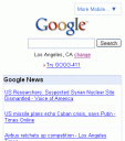 Google iPhone Portal