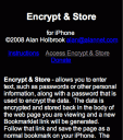 Encrypt & Store