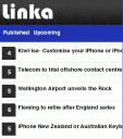 Linka on iPhone