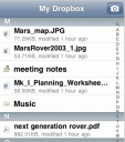 Dropbox iPhone App