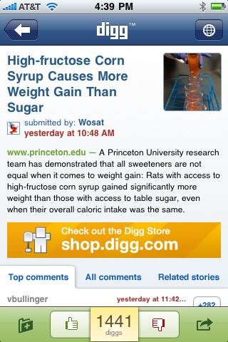 Digg app (official)