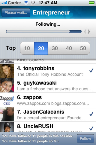 Followformation