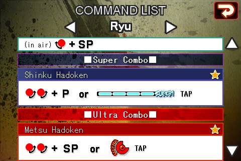 Street Fighter IV Moves