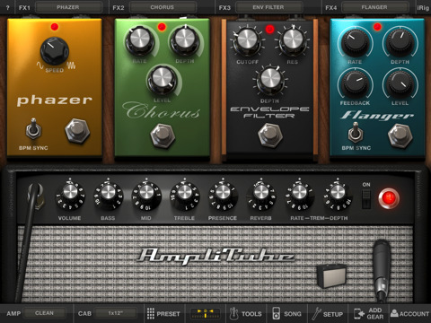 AmpliTube for iPad