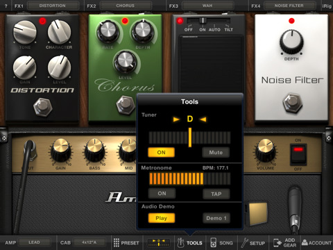 AmpliTube for iPad