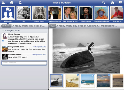 Facebook Photo Browser