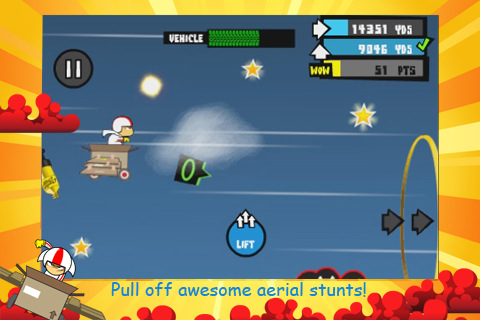 kick buttowski loco launcho game