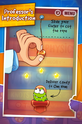 Cut the Rope: Experiments for iPhone