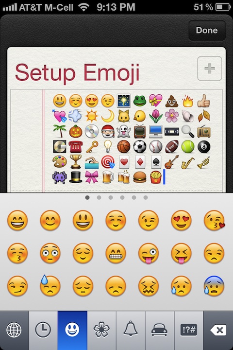 emoji iphone