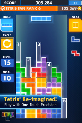 TETRIS iPhone game app review | AppSafari