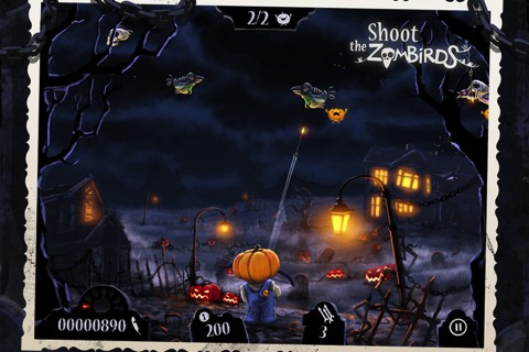 Shoot the Zombirds! iPhone app review