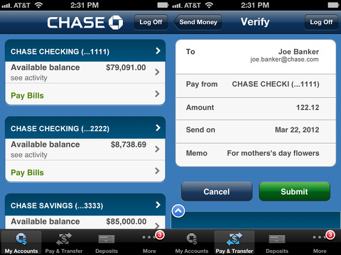 chase online login