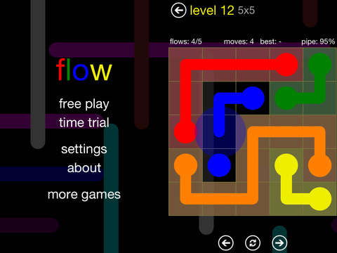 flow free iphone app review