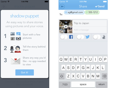 shadow puppet iphone app review