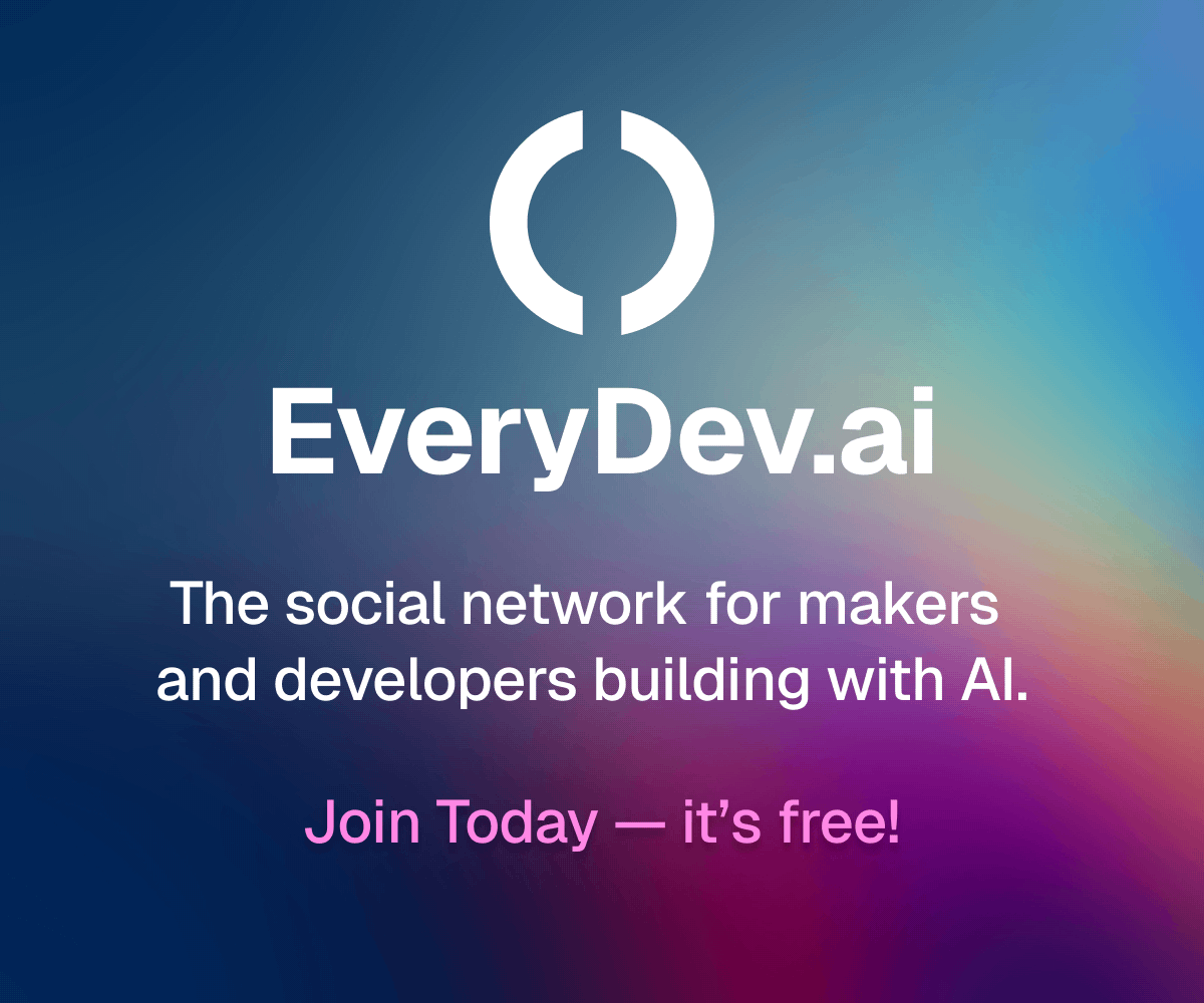 EveryDev.ai - The social network for makers and developers building with AI