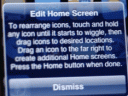 Edit Homescreen in iPhone