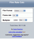 Film Rate Calc