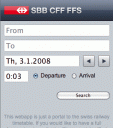 SBB Timetable
