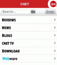 CNET on iPhone