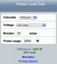 Power Load Calc