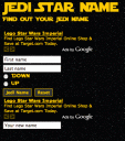 Jedi Star Name