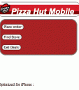 Pizza Hut iPhone