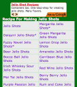 Jello Shot Recipes