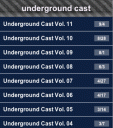 Underground Cast