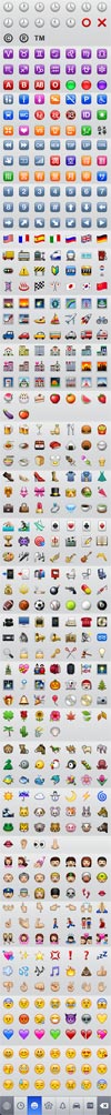 Emoji on iPhone