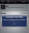 Knocking Live Video