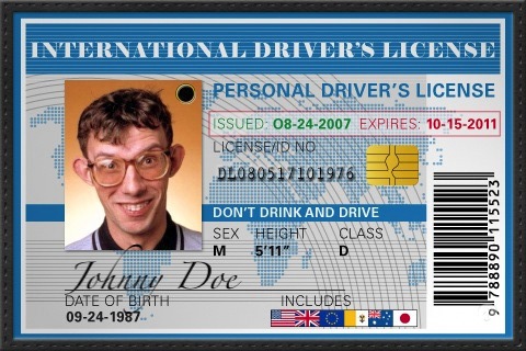 Driving license generator - cityjes