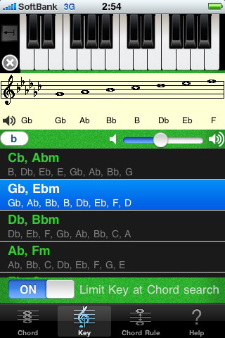 chords notes player for mac