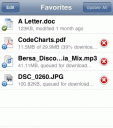 Dropbox iPhone app