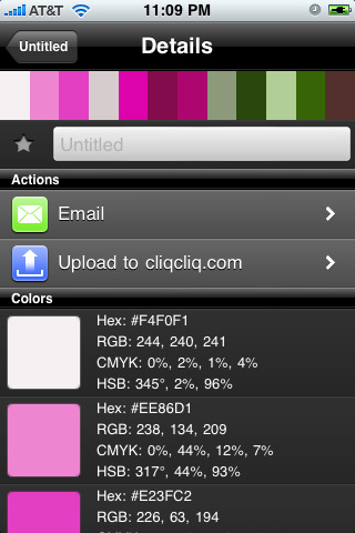 cliqcliq Colors