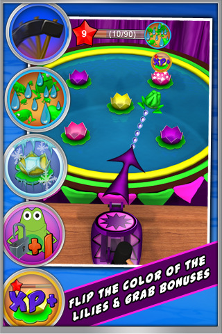 Frog Toss! iPhone game app review | AppSafari