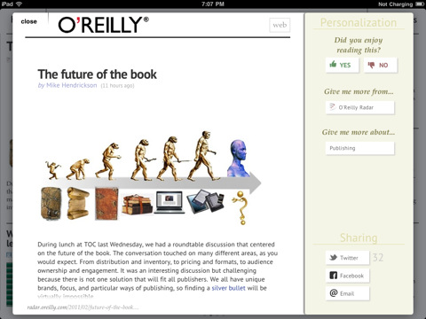 Zite Personalized Magazine