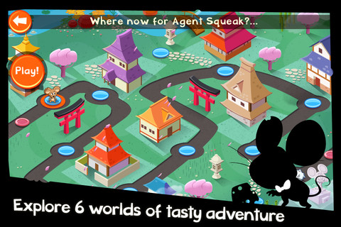 SPY mouse game on the iPhone