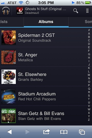 Google Music iPhone app
