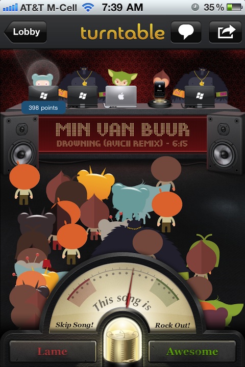 Turntable.fm iPhone app review