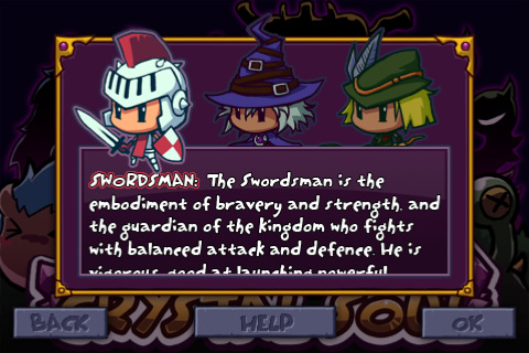 Crystal Soul iPhone game