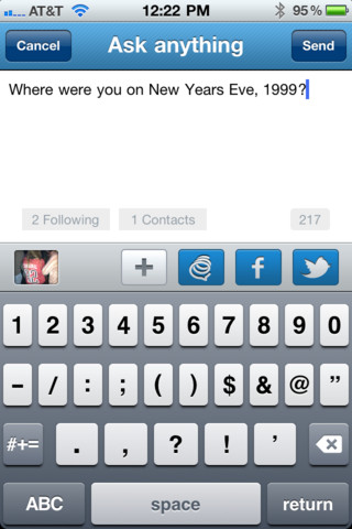 Formspring iPhone app review