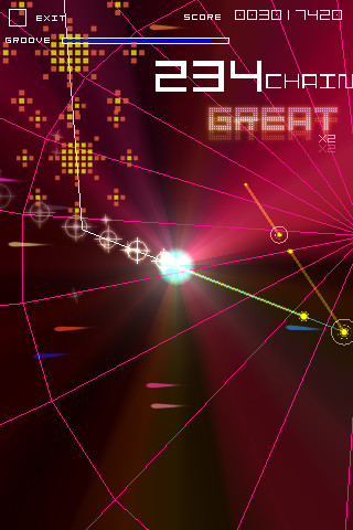 Groove Coaster iPhone game