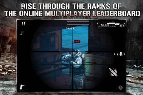 Modern Combat 2: Black Pegasus on the iPhone