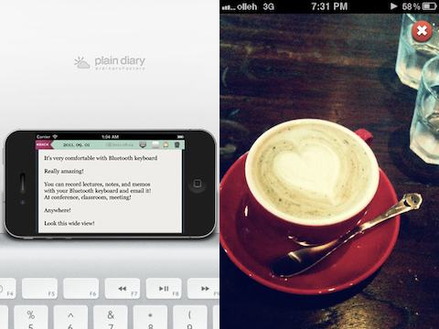 PlainDiary iPhone app review