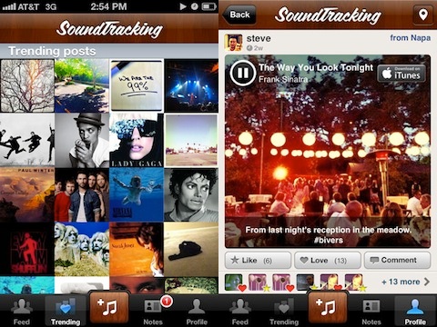 SoundTracking iPhone app review