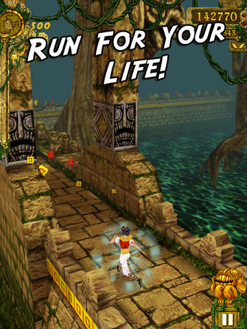 Temple Run iPhone & iPad game app review | AppSafari