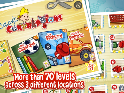 Casey’s Contraptions HD App for iPad