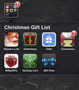 iPhone apps for making a Christmas Gift List